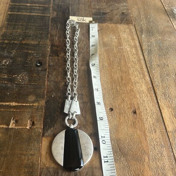 The SAK necklace silver and black - Picture 3 of 4